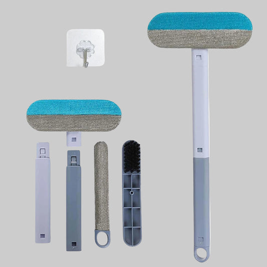 Multifunction Pet Hair Remover Brush with Long Handle